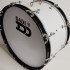 MBB-2610WH Барабан маршевый 26 х 10", белый, Мастерская Бехтеревых - MBB-2610WH Барабан маршевый 26 х 10", белый, Мастерская Бехтеревых