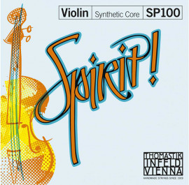 SP100 Spirit! Комплект струн для скрипки размером 4/4, среднее натяжение, Thomastik - SP100 Spirit! Комплект струн для скрипки размером 4/4, среднее натяжение, Thomastik