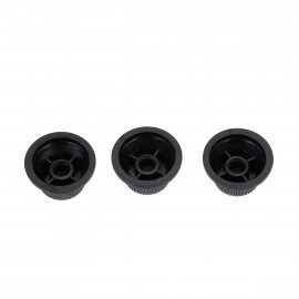 MX1563BK-2MX1564BK Комплект ручек потенциометров (2+1), Strat Style, черные, Musiclily - MX1563BK-2MX1564BK Комплект ручек потенциометров (2+1), Strat Style, черные, Musiclily