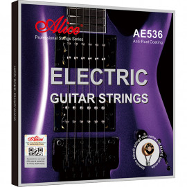 AE536-XL Комплект струн для электрогитары, сплав железа, Extra Light, 8-38, Alice - AE536-XL Комплект струн для электрогитары, сплав железа, Extra Light, 8-38, Alice