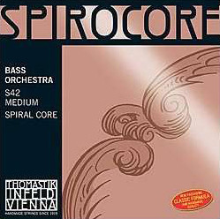 S42 Spirocore Комплект струн для контрабаса размером 4/4, оркестровые, Thomastik - S42 Spirocore Комплект струн для контрабаса размером 4/4, оркестровые, Thomastik