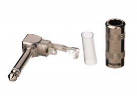 CC150 Разъем на кабель 1/4” Male (6,35мм) угловой, моно, Soundking - CC150 Разъем на кабель 1/4” Male (6,35мм) угловой, моно, Soundking