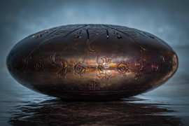 Глюкофон KSY-90 Kosmosky Ом в солнце 30 см Акебоно Ля-минор - Глюкофон KSY-90 Kosmosky Ом в солнце 30 см Акебоно Ля-минор
