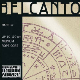 BC600S Belcanto Solo Комплект струн для контрабаса размером 3/4, Thomastik - BC600S Belcanto Solo Комплект струн для контрабаса размером 3/4, Thomastik
