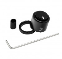 PW-LNPL-01B Loknob Ручка-фиксатор потенциометра, метал, большая черная, Planet Waves