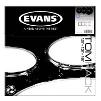 ETP-ONX2-S Onyx Coated Standard Набор пластика для том барабана (12", 13", 16"), Evans