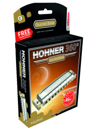 M55016x HOHNER 360° Губная гармошка, Hohner - M55016x HOHNER 360° Губная гармошка, Hohner