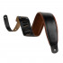 M26PD-BLK-TAN Amped Leather Series Ремень для гитары, кожаный, черный/коричневый, Levy's - M26PD-BLK-TAN Amped Leather Series Ремень для гитары, кожаный, черный/коричневый, Levy's