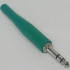 CC412 Разъем на кабель 1/4” Male (6,35мм), стерео, зеленый, Soundking - CC412 Разъем на кабель 1/4” Male (6,35мм), стерео, зеленый, Soundking