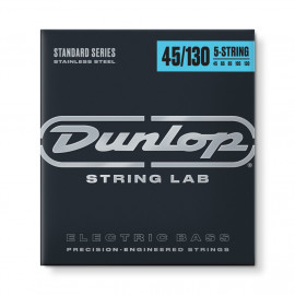 DBS45130 Комплект струн для 5-струнной бас-гитары, нерж.сталь, Medium, 45-130, Dunlop - DBS45130 Комплект струн для 5-струнной бас-гитары, нерж.сталь, Medium, 45-130, Dunlop