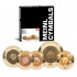 B14141620DU Byzance Dual Комплект тарелок 14, 14, 16, 20", Meinl - B14141620DU Byzance Dual Комплект тарелок 14, 14, 16, 20", Meinl