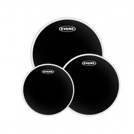 ETP-ONX2-F Onyx Coated Fusion Набор пластика для том барабана (10", 12", 14"), Evans - ETP-ONX2-F Onyx Coated Fusion Набор пластика для том барабана (10", 12", 14"), Evans