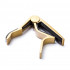 84FG Trigger Каподастр для акустической гитары, золото, для плоского грифа, Dunlop - 84FG Trigger Каподастр для акустической гитары, золото, для плоского грифа, Dunlop