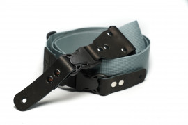 MB5022-161 Ремень для гитары, нейлоновый, светло-серый, Mamba straps - MB5022-161 Ремень для гитары, нейлоновый, светло-серый, Mamba straps