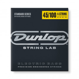 DBS45100 Комплект струн для бас-гитары, нерж.сталь, Medium Light, 45-100, Dunlop - DBS45100 Комплект струн для бас-гитары, нерж.сталь, Medium Light, 45-100, Dunlop