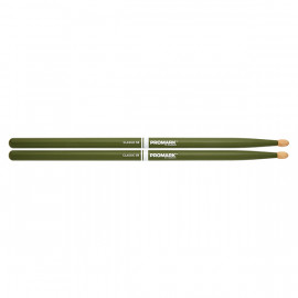TX5BW-GREEN 5B Барабанные палочки, зеленые, орех гикори, деревянный наконечник, ProMark - TX5BW-GREEN 5B Барабанные палочки, зеленые, орех гикори, деревянный наконечник, ProMark