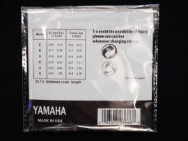 Струны для электрогитары Yamaha EN09 металлические 009-042 - Струны для электрогитары Yamaha EN09 металлические 009-042