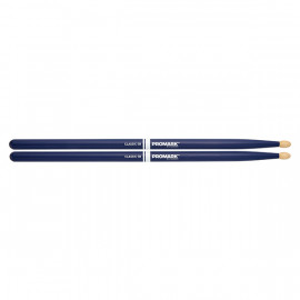 TX5BW-BLUE 5B Барабанные палочки, синие, орех гикори, деревянный наконечник, ProMark - TX5BW-BLUE 5B Барабанные палочки, синие, орех гикори, деревянный наконечник, ProMark