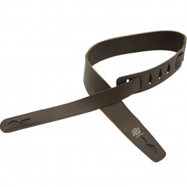 LIS-039-L2.75-BRN Ремень для гитары с блокировкой, кожа, коричневый, Lock-It Straps, D'Andrea - LIS-039-L2.75-BRN Ремень для гитары с блокировкой, кожа, коричневый, Lock-It Straps, D'Andrea