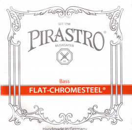 342000 Flat-Chromesteel SOLO Комплект струн для контрабаса размером 3/4, Pirastro - 342000 Flat-Chromesteel SOLO Комплект струн для контрабаса размером 3/4, Pirastro