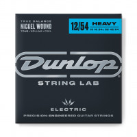 DEN1254 Комплект струн для электрогитары, никелированные, Heavy, 12-54, Dunlop