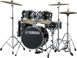 JK6F5-RB Manu Katche Junior Kit Барабанная установка со стойками, черная, (2 коробки) Yamaha - JK6F5-RB Manu Katche Junior Kit Барабанная установка со стойками, черная, (2 коробки) Yamaha