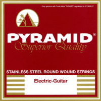 1076S-8 Stainless Steel Комплект струн для 8-струнной электрогитары, сталь, 10-76, Pyramid