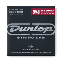 DEN0946 Комплект струн для электрогитары, никелированные, Light/Heavy, 9-46, Dunlop