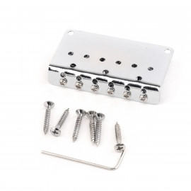 MX1271CR Бридж для электрогитары, хром, Musiclily - MX1271CR Бридж для электрогитары, хром, Musiclily