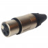 S3FX Разъем на кабель XLR Female 3p, SHNOOR - S3FX Разъем на кабель XLR Female 3p, SHNOOR