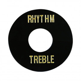 LP-SW-B Накладка под переключатель Treble/Rhythm, черная, Hosco - LP-SW-B Накладка под переключатель Treble/Rhythm, черная, Hosco