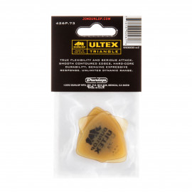 426P.73 Ultex Triangle Медиаторы 6шт, толщина 0,73мм, треугольные, Dunlop - 426P.73 Ultex Triangle Медиаторы 6шт, толщина 0,73мм, треугольные, Dunlop