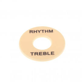 M545 Накладка под переключатель Treble/Rhythm, кремовая, Musiclily - M545 Накладка под переключатель Treble/Rhythm, кремовая, Musiclily