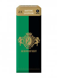 RGC05BSX250 Grand Concert Select Трости для саксофона баритон, размер 2.5, 5шт, Rico - RGC05BSX250 Grand Concert Select Трости для саксофона баритон, размер 2.5, 5шт, Rico