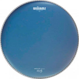WCU2-10MIL-18 Density Blue Series Пластик для бас-барабана 18", с покрытием, синий, Williams - WCU2-10MIL-18 Density Blue Series Пластик для бас-барабана 18", с покрытием, синий, Williams
