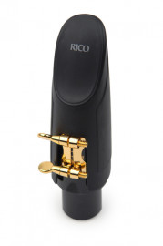 HTS1G H-LIGATURE Лигатура с колпачком для саксофона-тенор, позолоченная RICO - HTS1G H-LIGATURE Лигатура с колпачком для саксофона-тенор, позолоченная RICO