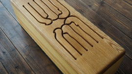 WT-BK01 Лог-драм Kurd, Wood Tone - WT-BK01 Лог-драм Kurd, Wood Tone