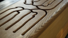 WT-GP03 Лог-драм Pigmy, Wood Tone - WT-GP03 Лог-драм Pigmy, Wood Tone