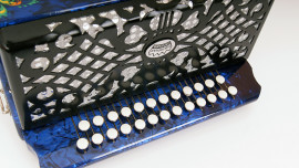 S51XL-A-BL Гармонь "Шуйская" 25х25-III, синяя, Шуйская гармонь - S51XL-A-BL Гармонь "Шуйская" 25х25-III, синяя, Шуйская гармонь