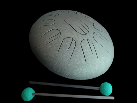 Глюкофон SDM-708 Shamanic drum Двутон Зеленый космос 30 см До-минор - Глюкофон SDM-708 Shamanic drum Двутон Зеленый космос 30 см До-минор