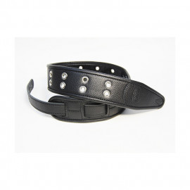 FL7000001CU Leather Custom Ремень для гитары, кожаный, черный, Fidel - FL7000001CU Leather Custom Ремень для гитары, кожаный, черный, Fidel
