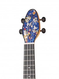 K2-SP Keiki Designer Series Укулеле сопрано, с чехлом и тюнером, Ortega - K2-SP Keiki Designer Series Укулеле сопрано, с чехлом и тюнером, Ortega