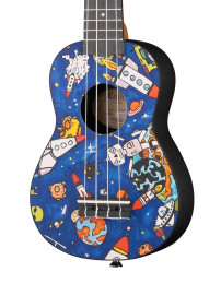 K2-SP Keiki Designer Series Укулеле сопрано, с чехлом и тюнером, Ortega - K2-SP Keiki Designer Series Укулеле сопрано, с чехлом и тюнером, Ortega
