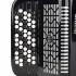 JH5072-BLACK Аккордеон кнопочный 62/72, черный, с футляром, Aurus - JH5072-BLACK Аккордеон кнопочный 62/72, черный, с футляром, Aurus