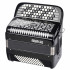 JH5072-BLACK Аккордеон кнопочный 62/72, черный, с футляром, Aurus - JH5072-BLACK Аккордеон кнопочный 62/72, черный, с футляром, Aurus