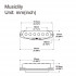 MX2295BK Звукосниматель сингл Strat, нек(neck), черный, Musiclily - MX2295BK Звукосниматель сингл Strat, нек(neck), черный, Musiclily