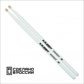 7KLHBW5A 5A Барабанные палочки, граб, деревянный наконечник, белые, Kaledin Drumsticks - 7KLHBW5A 5A Барабанные палочки, граб, деревянный наконечник, белые, Kaledin Drumsticks
