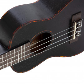 HH-2300 Mahogany Series Укулеле концертный, с чехлом, черный, Cascha - HH-2300 Mahogany Series Укулеле концертный, с чехлом, черный, Cascha