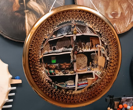 52" Гонг Symphonic Gold Crystal Mirror 130 см - 52" Гонг Symphonic Gold Crystal Mirror 130 см