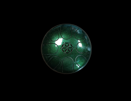 Глюкофон Green 13 см (Хэппи-драм / Happy-drum) - Глюкофон Green 13 см (Хэппи-драм / Happy-drum)